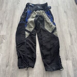 Empire Grind Limited Edition Paintball Pants Black And Blue Men's 32-36" Waist